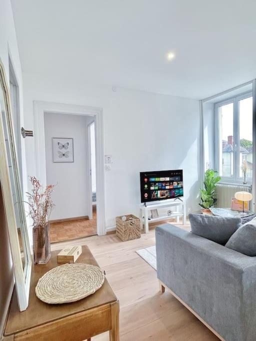 1 Appartement 3P Ideal Famille Travail Renove Lumineux Parking Gratuit Mulhouse Eksteriør bilde