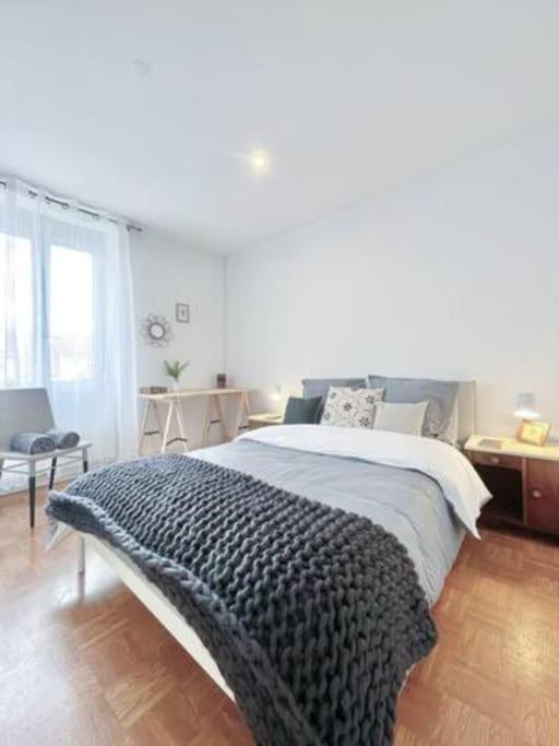 1 Appartement 3P Ideal Famille Travail Renove Lumineux Parking Gratuit Mulhouse Eksteriør bilde